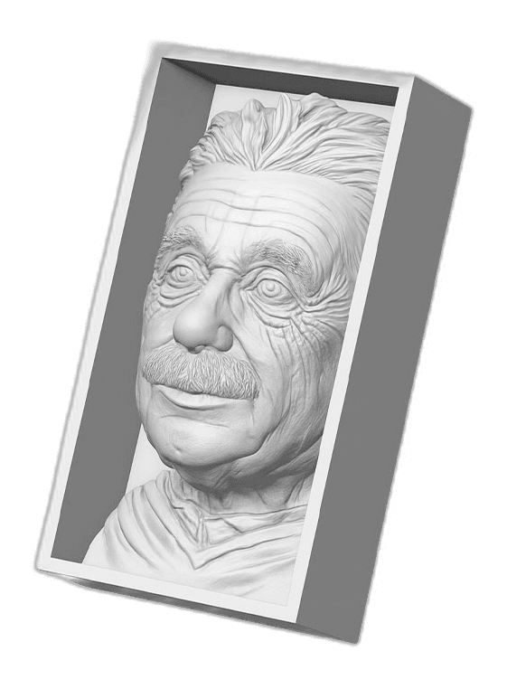 Einstein Kitaplık Dekoru