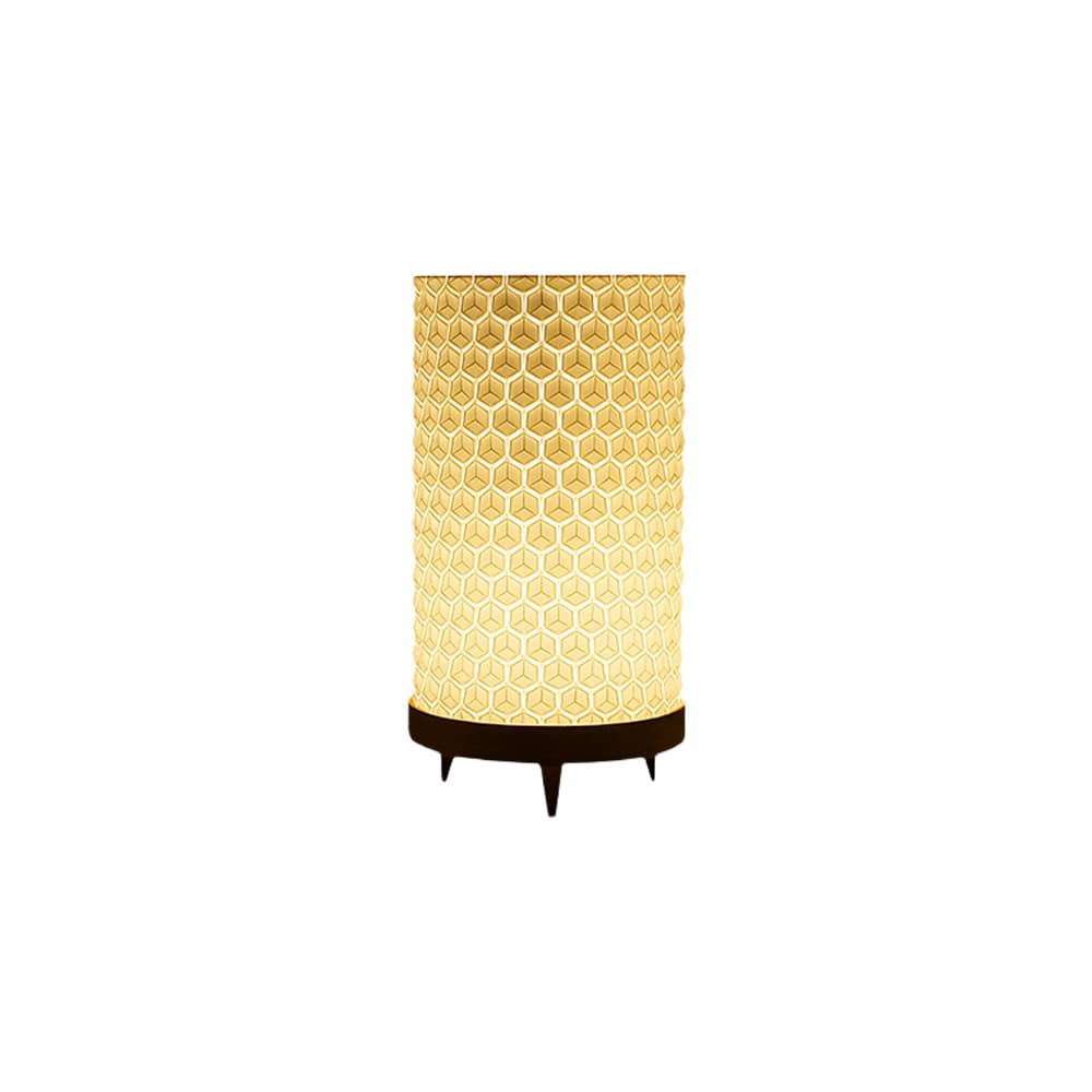 Modern Geometrik Desenli Masa Lambası
