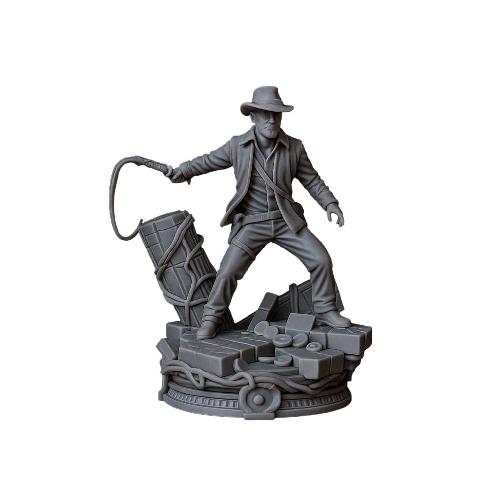 Indiana Jones Diorama Figürü – Koleksiyonluk