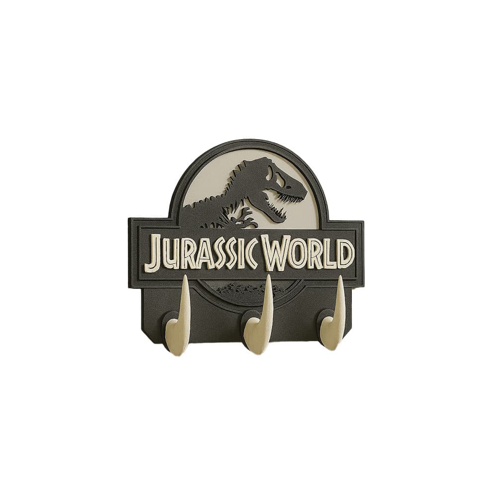 Jurassic World Temalı Duvar Askısı