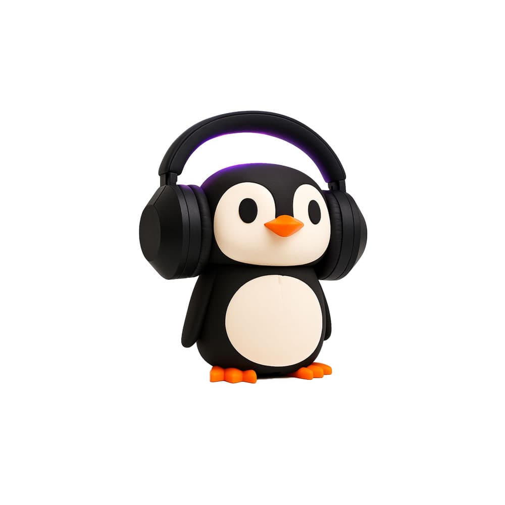 Penguen Kulaklık Standı
