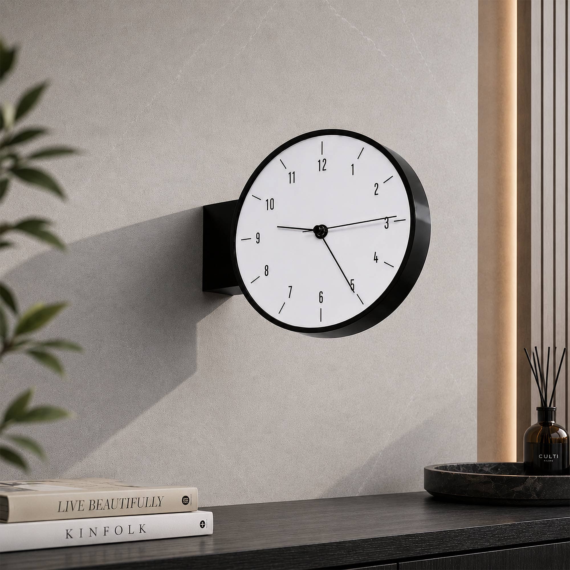 Fibrika Store Retro Modern Duvar Saati